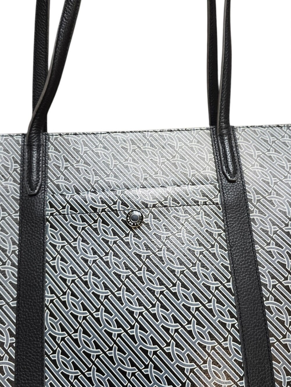 Cole Haan Coated Canvas Monogram Shoulder Bag - Picture 3 of 12